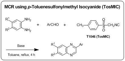 MCR using p-Toluenesulfonylmethyl Isocyanide (TosMIC)