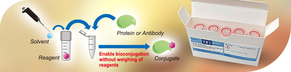 Pre-weighed Bioconjugation Reagents