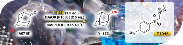 Introduction of Cyano Group with Homologation Using TosMIC