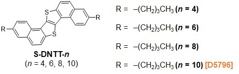 Figure２. Chemical structures of S-DNTT-n