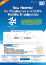 Raw Material for Polyimides and COFs: Mellitic Trianhydride