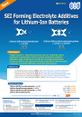 SEI Forming Electrolyte Additives for Lithium-Ion Batteries