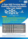 n-Type SAM Forming Agent Enabling Efficient Perovskite Solar Cell PANDI