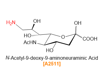 N-Acetyl-9-deoxy-9-amino-neuraminic Acid