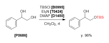 Selective Protection of a Primary Alcohol by TBSCl