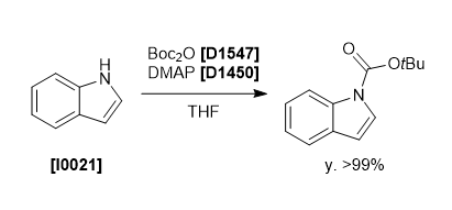 TCI Practical Example: Boc Protection of an Amine Moiety Using Boc2O