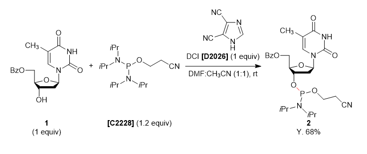  TCI Practical Example: Construction of the Phosphoramidite Using 4,5-Dicyanoimidazole (= DCI)