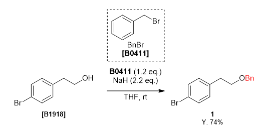 TCI Practical Example: Protection of Hydroxy with Benzyl Ether Using Benzyl Bromide