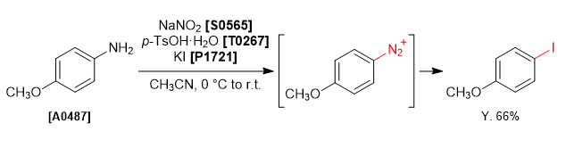 The Sandmeyer Reaction Using Sodium Nitrite