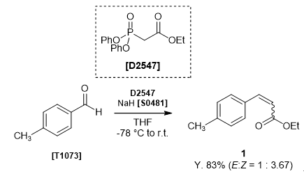 The Z-Selective Horner-Wadsworth-Emmons Reaction Using Ethyl Diphenyl phosphonoacetate