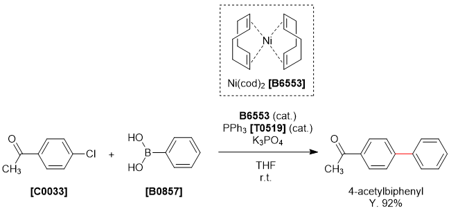 TCI Practical Example: Suzuki-Miyaura Coupling Using Ni(cod)2