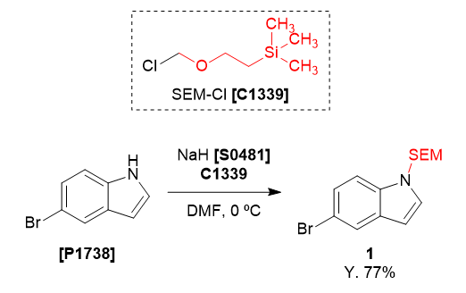 TCI Practical Example: SEM-Protection by Using 2-(Chloromethoxy)ethyltrimethylsilane