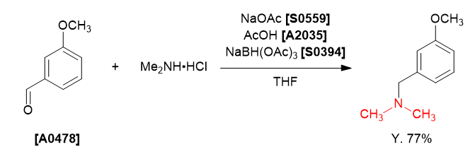 TCI Practical Example: Reductive Amination Reaction Using Sodium Triacetoxyborohydride