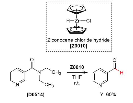 TCI Practical Example: Reduction of Amide Group Using Zirconocene Chloride Hydride