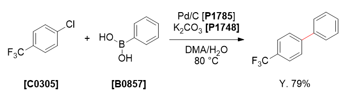 TCI Practical Example: Cross-Coupling Reaction Using Palladium on Carbon