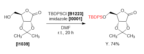 TBDPS Protection Reaction of the Alkyl Alcohol