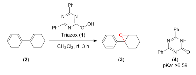 空気中でハンドリング容易な新しいアルケンのエポキシ化剤：Triazox