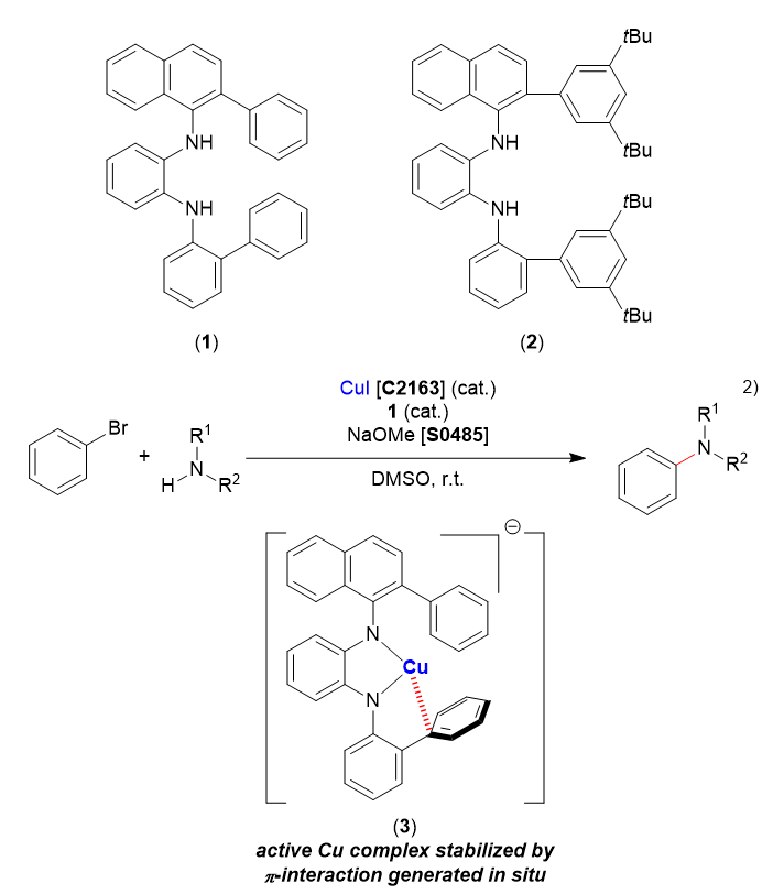 Bidentate Diamine Ligands for Cu-Catalyzed C-N Coupling