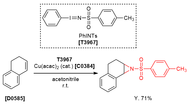 TCI Practical Example: Construction of an Aziridine Ring