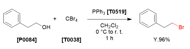 TCI Practical Example: Bromination of an Alkyl Alcohol through the Appel Reaction