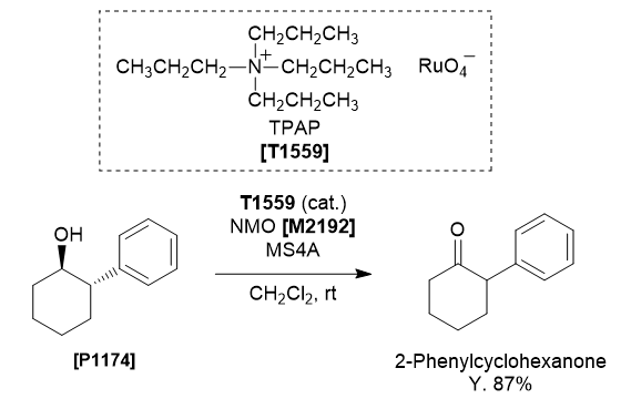 TCI Practical Example: Oxidation of a Hydroxy Group Using TPAP