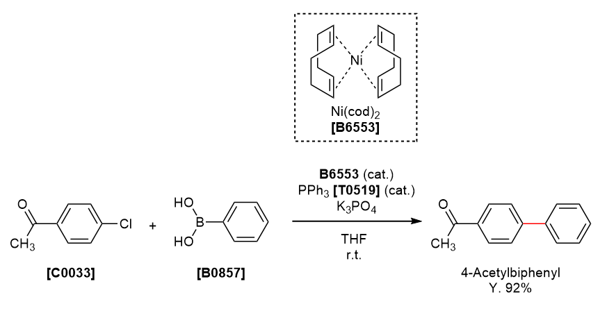 TCI Practical Example: Suzuki-Miyaura Coupling Using Ni(COD)2