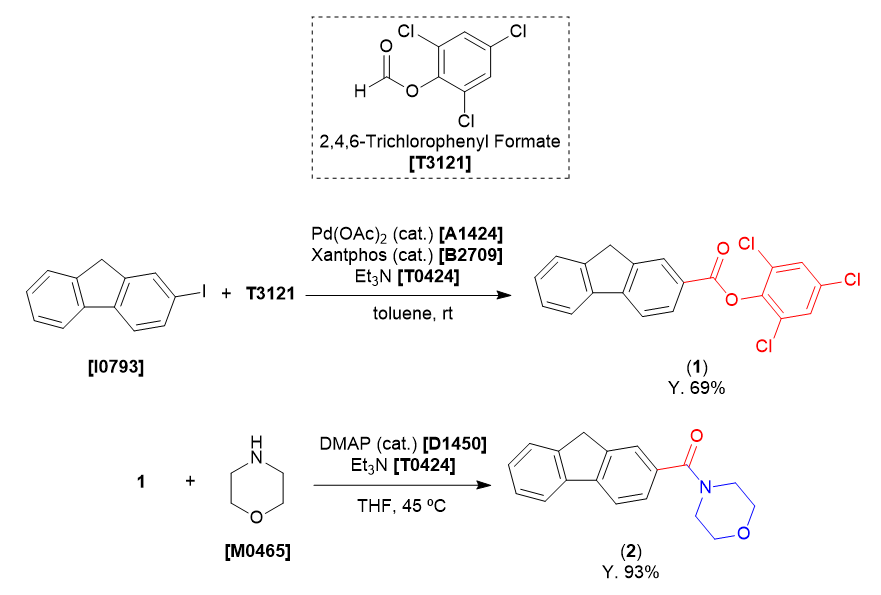 TCI Practical Example: Introduction of Carbonyl Group by Using 2,4,6-Trichlorophenyl Formate