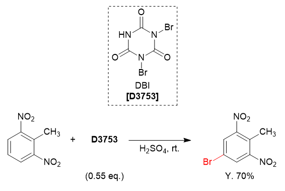 TCI Practical Example: Bromination Reaction Using Dibromoisocyanuric Acid