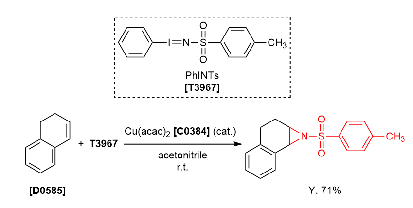 TCI Practical Example: Construction of an Aziridine Ring