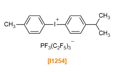 (4-Isopropylphenyl)(p-tolyl)iodonium Trifluorotris(perfluoroethyl)phosphate(V)