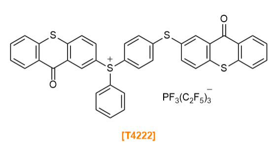 (9-Oxo-9H-thioxanthen-2-yl)[4-[(9-oxo-9H-thioxanthen-2-yl)thio]phenyl](phenyl)sulfonium Trifluorotris(perfluoroethyl)phosphate(V)