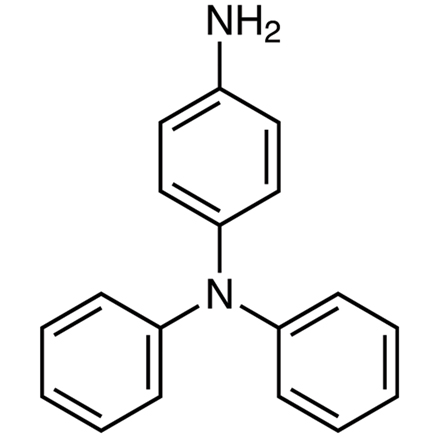 4-Aminotriphenylamine Chemical Structure of 4-Aminotriphenylamine