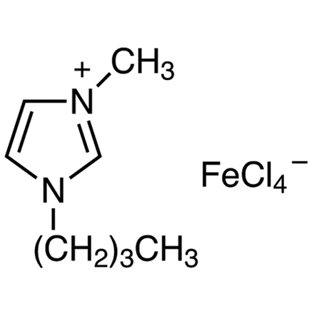 1-Butyl-3-methylimidazolium Tetrachloroferrate Chemical Structure of 1-Butyl-3-methylimidazolium Tetrachloroferrate