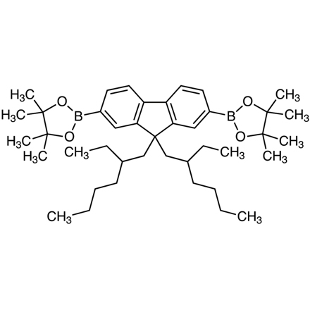 9,9-Bis(2-ethylhexyl)-2,7-bis(4,4,5,5-tetramethyl-1,3,2-dioxaborolan-2-yl)fluorene No-Image