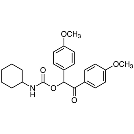 1,2-Bis(4-methoxyphenyl)-2-oxoethyl Cyclohexylcarbamate No-Image