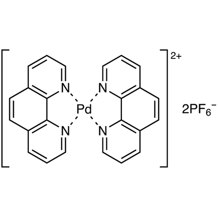 Bis(1,10-phenanthroline)palladium(II) Bis(hexafluorophosphate) No-Image