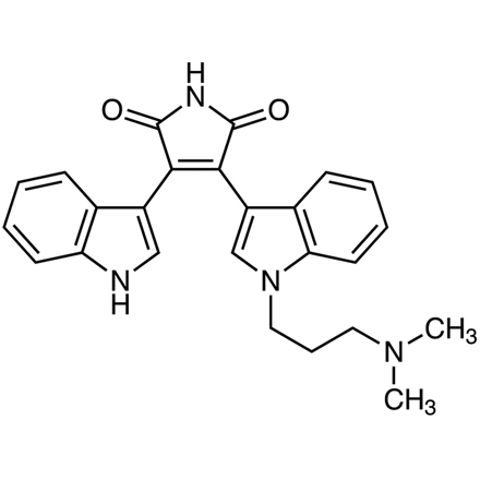 Bisindolylmaleimide I Chemical Structure of Bisindolylmaleimide I