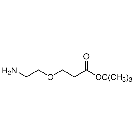 tert-Butyl 3-(2-Aminoethoxy)propanoate Chemical Structure of tert-Butyl 3-(2-Aminoethoxy)propanoate