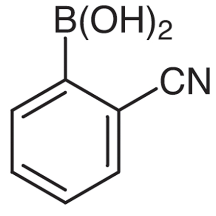 2-Cyanophenylboronic Acid (contains varying amounts of Anhydride) Chemical Structure of 2-Cyanophenylboronic Acid (contains varying amounts of Anhydride)