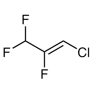 (Z)-1-Chloro-2,3,3-trifluoroprop-1-ene (contains ca. 10% (E)- isomer) (Z)-1-Chloro-2,3,3-trifluoroprop-1-ene (contains ca. 10% (E)- isomer)