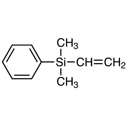 Dimethylphenylvinylsilane Chemical Structure of Dimethylphenylvinylsilane