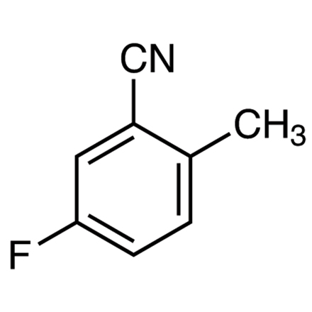 5-Fluoro-2-methylbenzonitrile Chemical Structure of 5-Fluoro-2-methylbenzonitrile