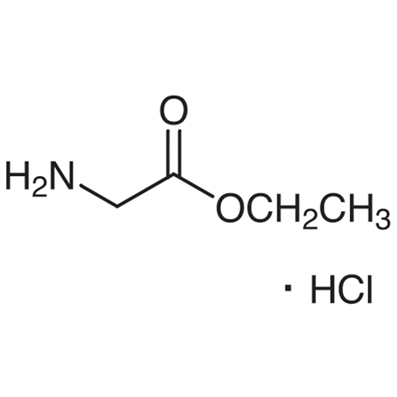Glycine Ethyl Ester Hydrochloride Chemical Structure of Glycine Ethyl Ester Hydrochloride