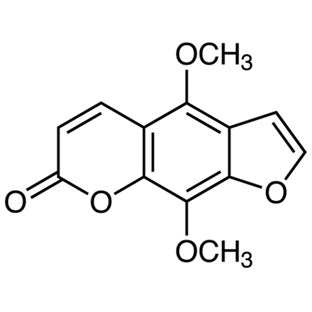 Isopimpinellin Chemical Structure of Isopimpinellin