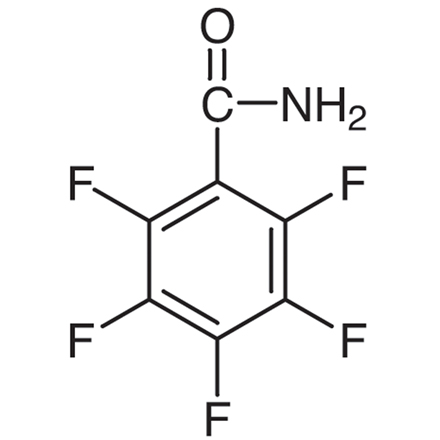 Pentafluorobenzamide Chemical Structure of Pentafluorobenzamide
