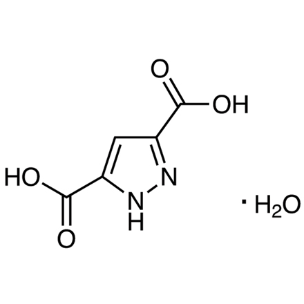 Pyrazole-3,5-dicarboxylic Acid Monohydrate Chemical Structure of Pyrazole-3,5-dicarboxylic Acid Monohydrate