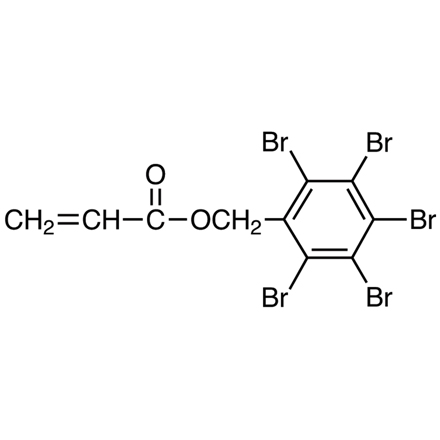 Pentabromobenzyl Acrylate Chemical Structure of Pentabromobenzyl Acrylate
