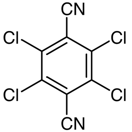 Tetrachloroterephthalonitrile Chemical Structure of Tetrachloroterephthalonitrile