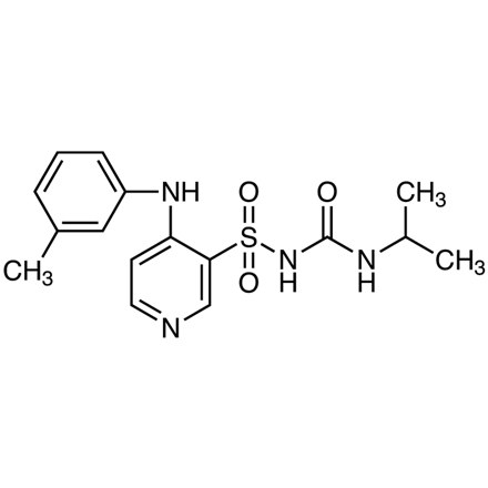 Torsemide Chemical Structure of Torsemide