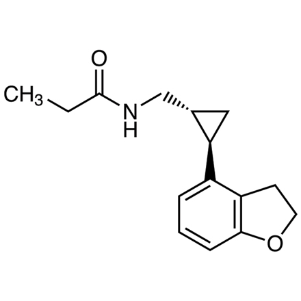 Tasimelteon Chemical Structure of Tasimelteon